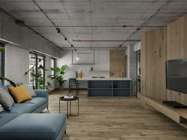 Кварцвиниловая плитка Alpine Floor Величие секвойи 5 mm (Grand Sequoia 5 mm) SPC ВЕНГЕ ГРЕЙ ECO 11-808 MC